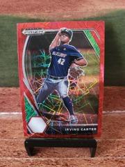 2021 Panini Prizm Draft Picks Prizm Red Velocity Irving Carter #PDP152